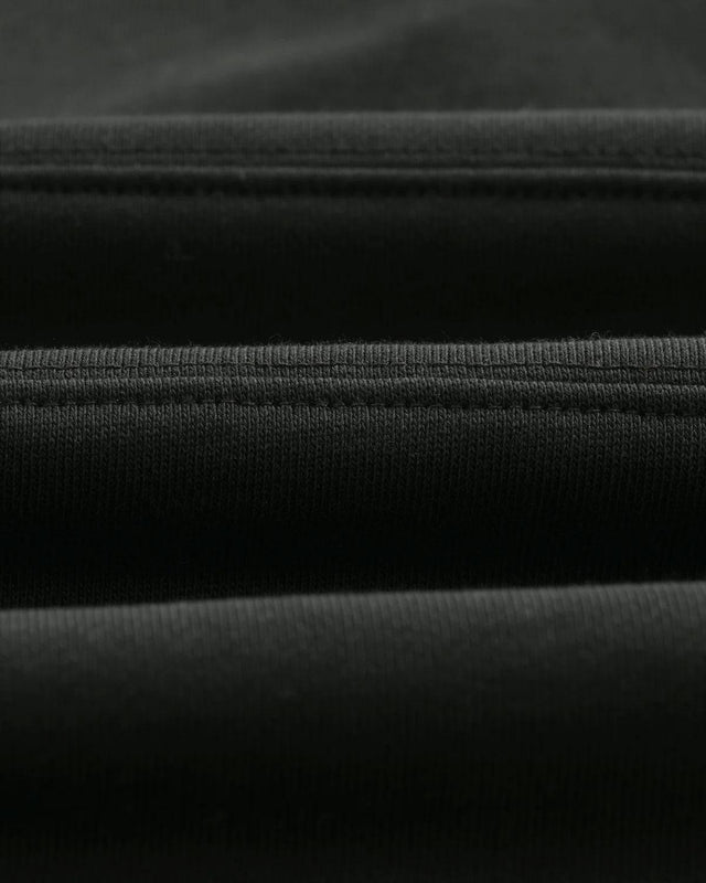 BLEN ORGANIC COTTON RUGBY SHIRT - BLACK AW24-LST-BLN-BLR -BLACK WAX LONDON 