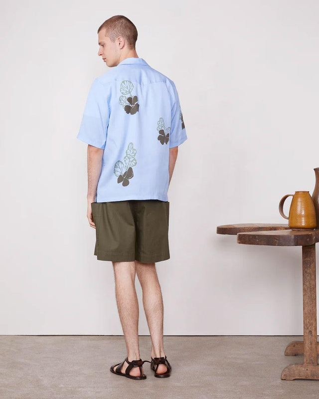 EREN SHIRT - DREAMBLUE/ OLIVE S25MSHI009 -DREAMBLUE/OLIVE OFFICINE GENERALE 