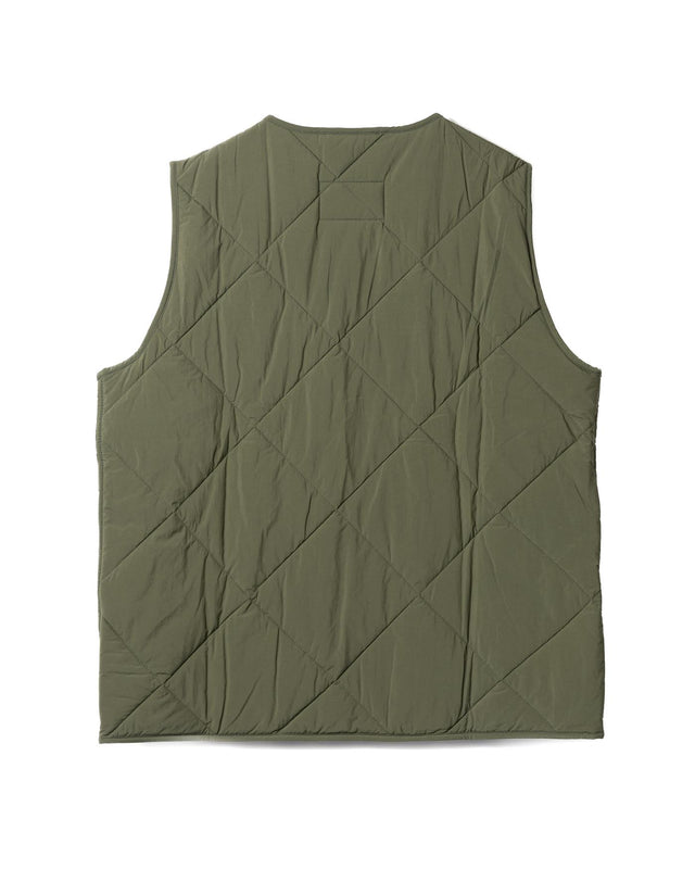 MODIFIED LIDDESDALE QUILT GILET - OLIVE MGI0299OL52 -OLIVE BARBOUR 