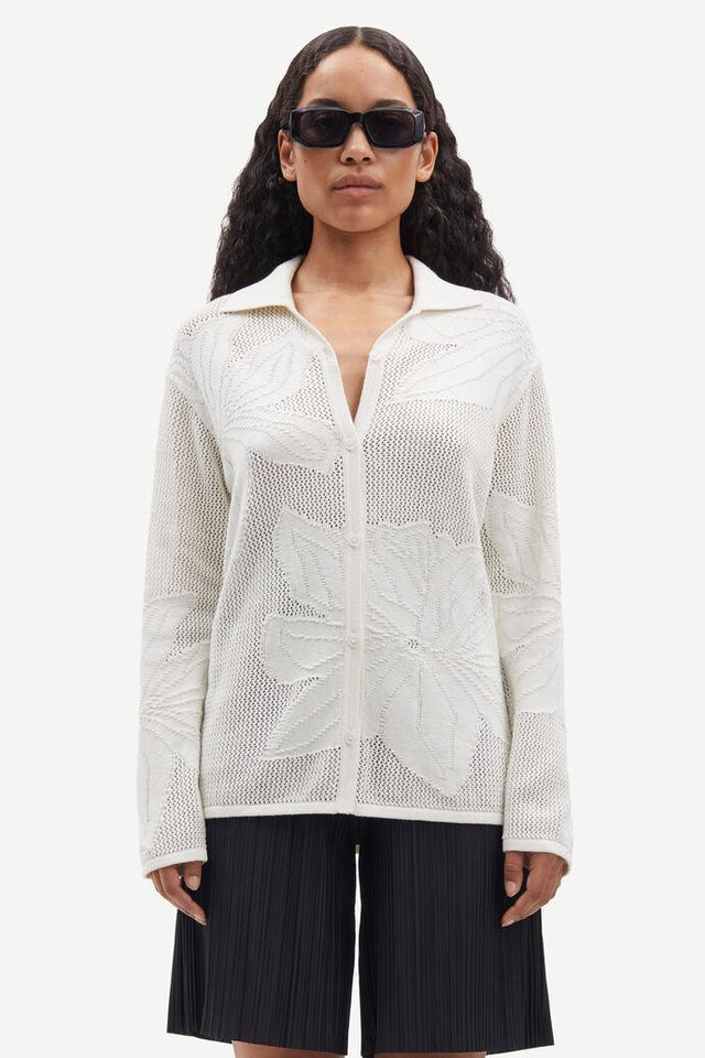 SACONA SHIRT 12923 - CLEAR CREAM F24200034 Clear Cream SAMSOE SAMSOE 