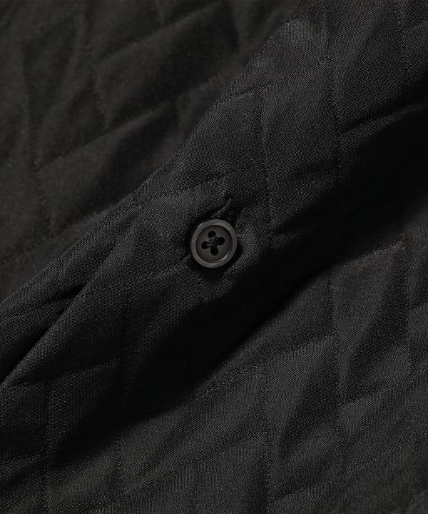 IG RE QUILT SHIRT - BLACK 2311-0141-262 19 BEAMS 