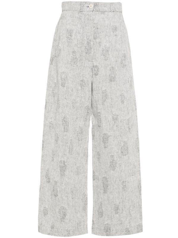 POST PANT - GREY MELANGE GLOVES SS24STUD-F514 901 HENRIK VIBSKOV 