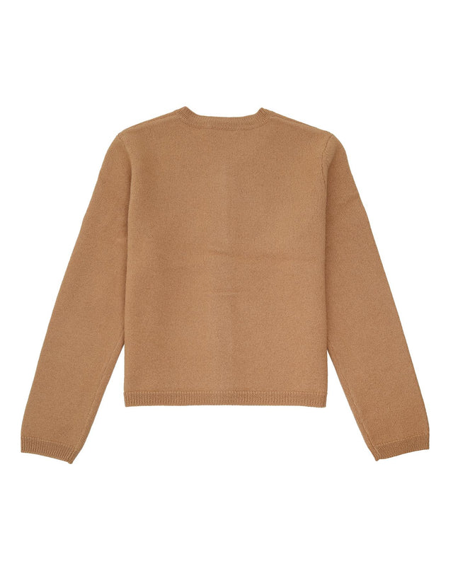 MILA CARDIGAN - CAMEL WVBDK-F22301 CAMEL A.P.C. 