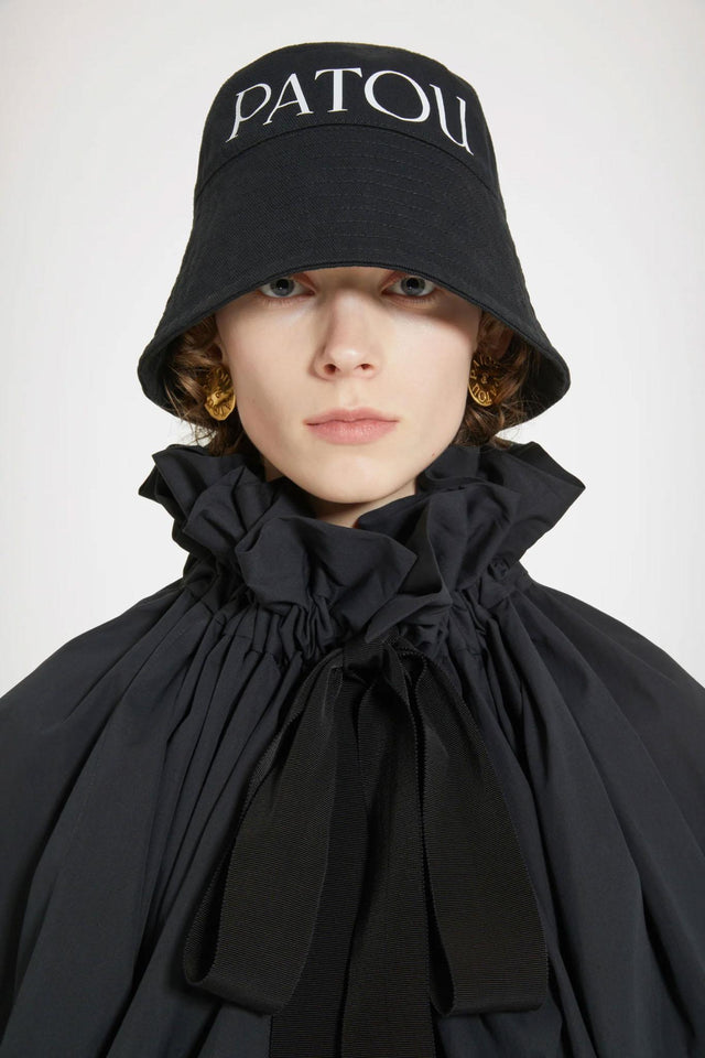 PATOU BUCKET HAT - BLACK AC0270132 -999B PATOU 
