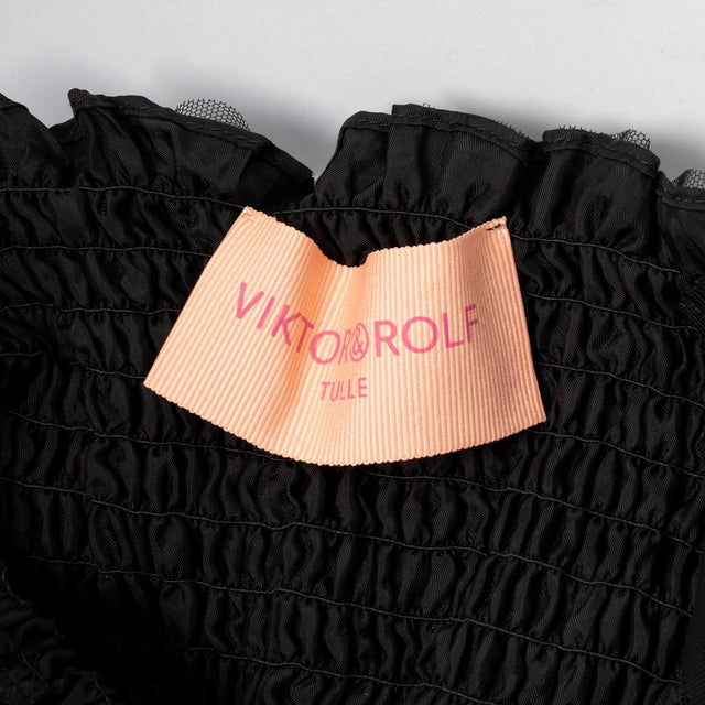 HAUTE FANTAISIE TOP - BLACK TT035 -BLACK VIKTOR & ROLF 