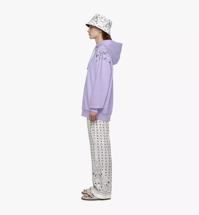 WOMENS BANDANA HOODIE - PURPLE MFADAMM01U700 PURPLE MCM 