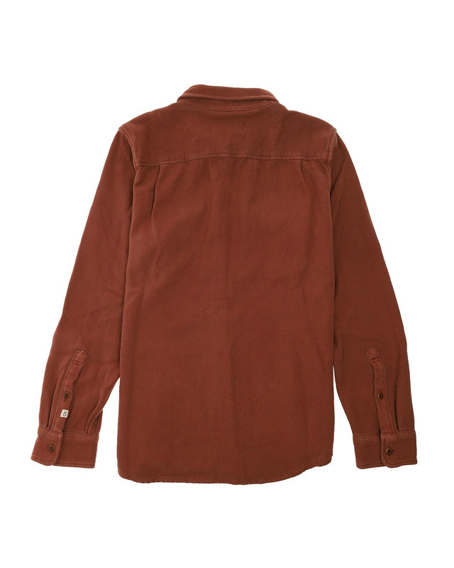 CHROMA BLANKET SHIRT - COPPER