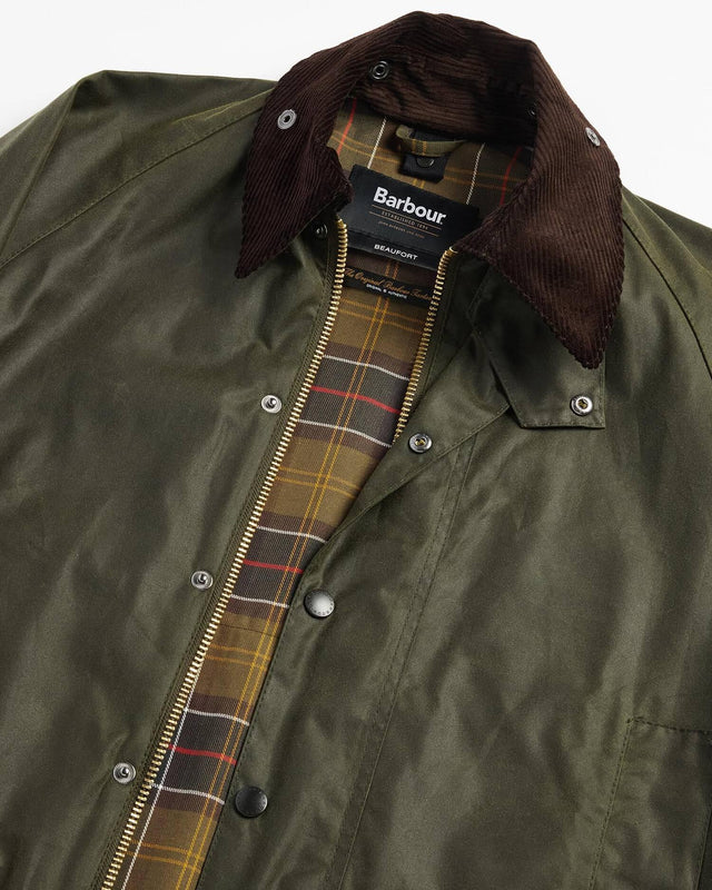 BEAUFORT WAX JACKET - ARCHIVE OLIVE MWX0017OL99 -ARCHIVE OLIVE BARBOUR 
