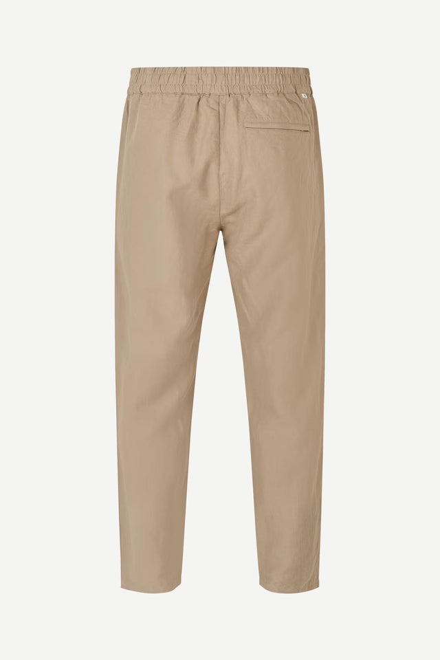 SMITHY TROUSERS - GREIGE M23100079 -GREIGE SAMSOE SAMSOE 