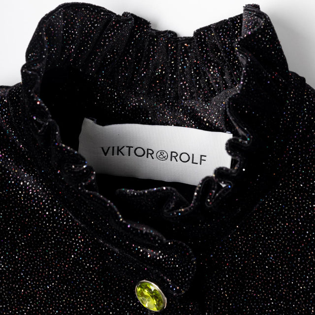 VELVET BUSTIER - BLACK ET044 -BLACK VIKTOR & ROLF 