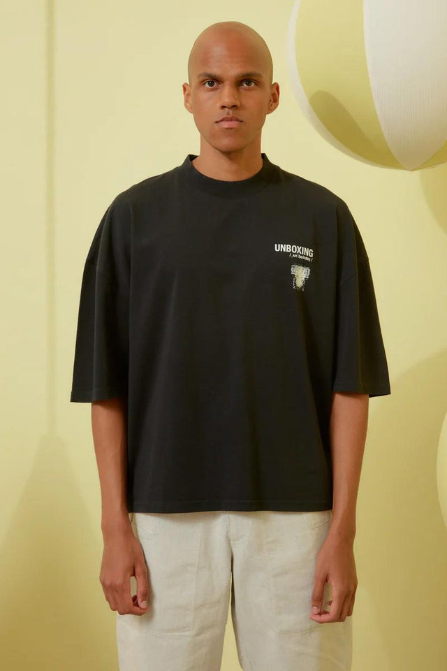 UNBOXING BIG TEE - BLACK SS24STUD-M802 999 HENRIK VIBSKOV 