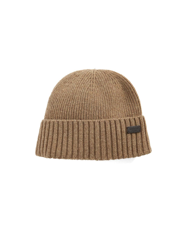 CARLTON BEANIE HAT - MILITARY BROWN MHA0449BE31 -MILITARY BROWN BARBOUR 