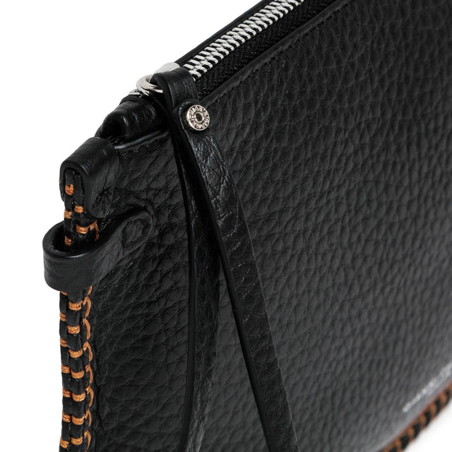 BORSA PELLE BAG - BLACK BS 9255 CLRSTC NERO GIANNI CHIARINI 
