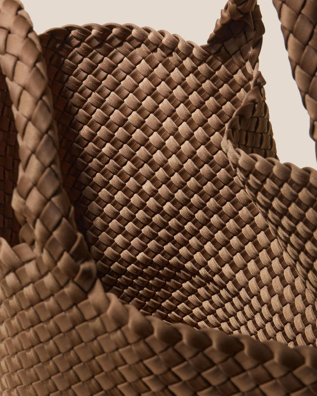 ST. BARTHS MEDIUM TOTE BAG - MINK SN03013LD -MINK NAGHEDI 