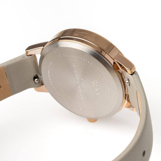 CLASSICS WATCH -  ROSE GOLD/ GREY OB16SE12 -ROSE GOLD/ GREY OLIVIA BURTON 