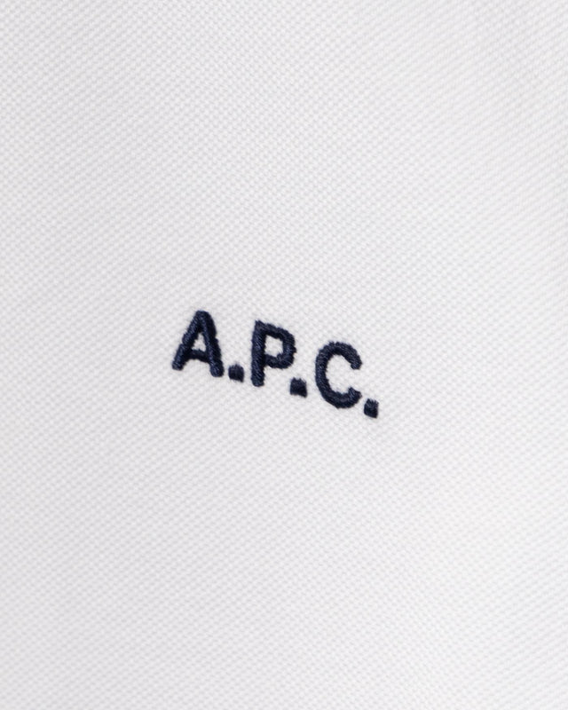 STANDARD POLO SHIRT - WHITE COGWZ-H26342 AAB-WHITE A.P.C. 