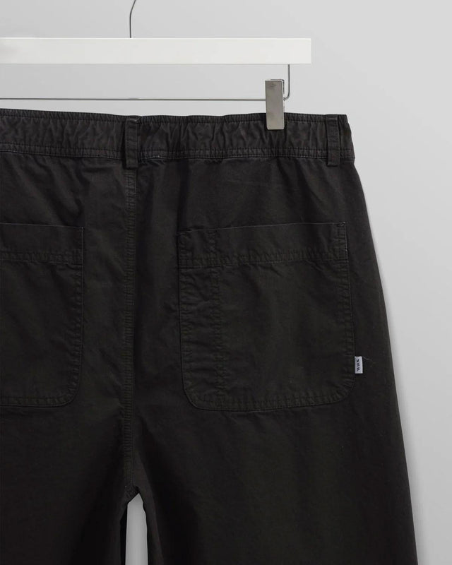 DENALI CARPENTER COTTON TROUSERS - WASHED BLACK AW24-TRO-DEN-BKJ-BLK -BLACK WAX LONDON 