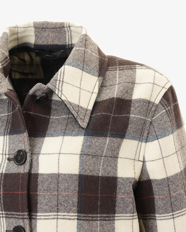 WOMENS JACKET - BROWN MULTI W1R-330J-L02159 1 PAUL SMITH 