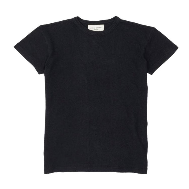 LARA T-SHIRT - BLACK S25WTEE212 -BLACK OFFICINE GENERALE 