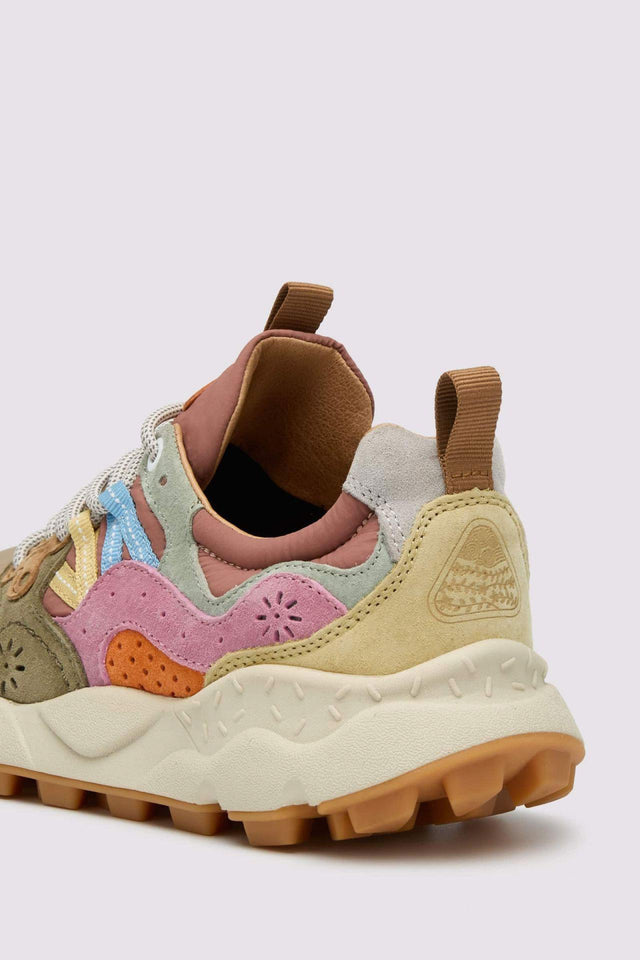 YAMANO 3 WOMAN -  CREAM/ MILITARY/ PINK 0012017817.01.1E93 -CREAM-MILITARY-PINK FLOWER MOUNTAIN 