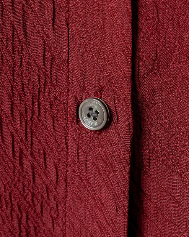 TEXTURED LOOSE-FIT SHIRT - CINOBER RW-TO0010-6102-E25 -310 CINOBER LANVIN 