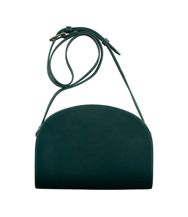 DEMI-LUNE BAG - BOTTLE GREEN PXAWV-F61048 KAY VERT A.P.C. 
