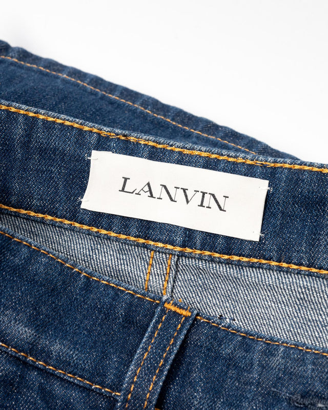 PENCIL SKIRT - MEDIUM BLUE RW-ST0321-D089-E25 -23 MEDIUM BLUE LANVIN 