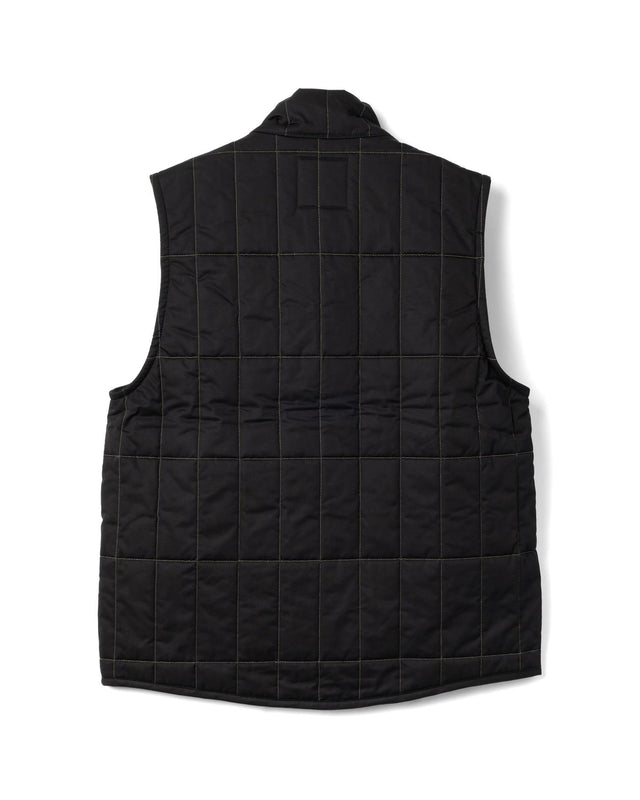 HIGH NECK GILET - BLACK LV12007 102 -BLACK LAVENHAM 