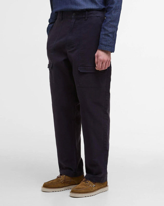 NEWBIRCH OVERSIZED CARGO TROUSER - NAVY MTR0774NY91 -NAVY BARBOUR 
