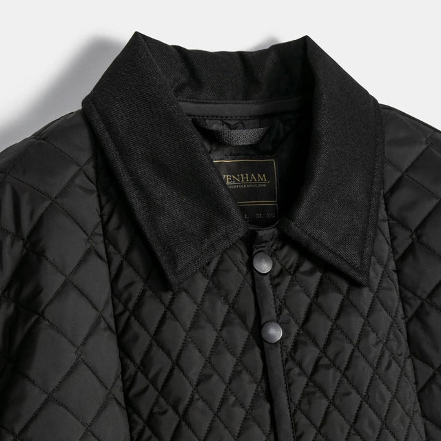 PANELED JACKET - BLACK LV12002 F44 -BLACK LAVENHAM 