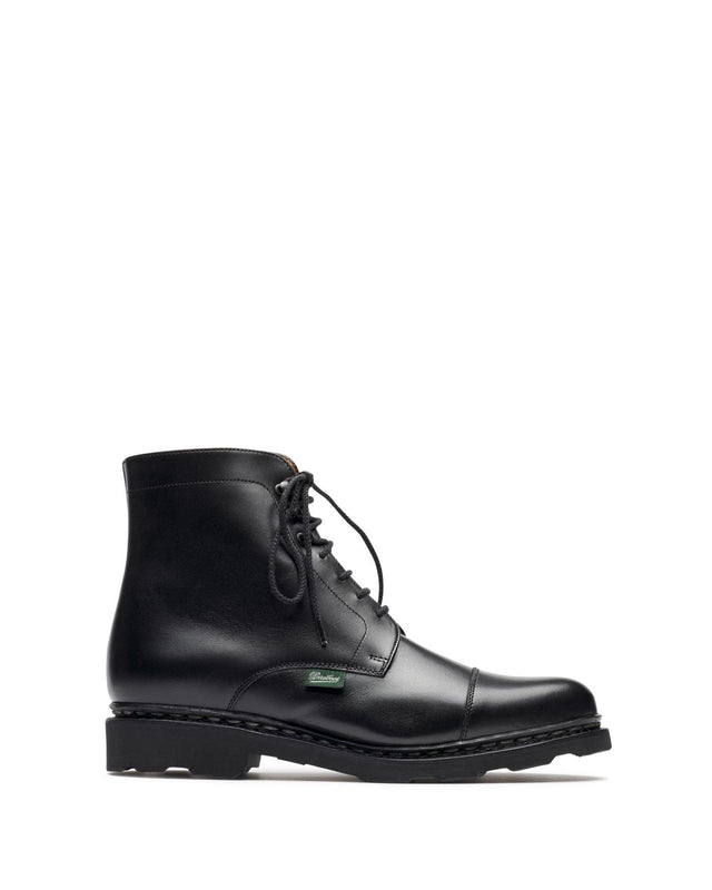 CLAMART LEATHER SHOES - BLACK 177012 -LIS NOIR PARABOOT 