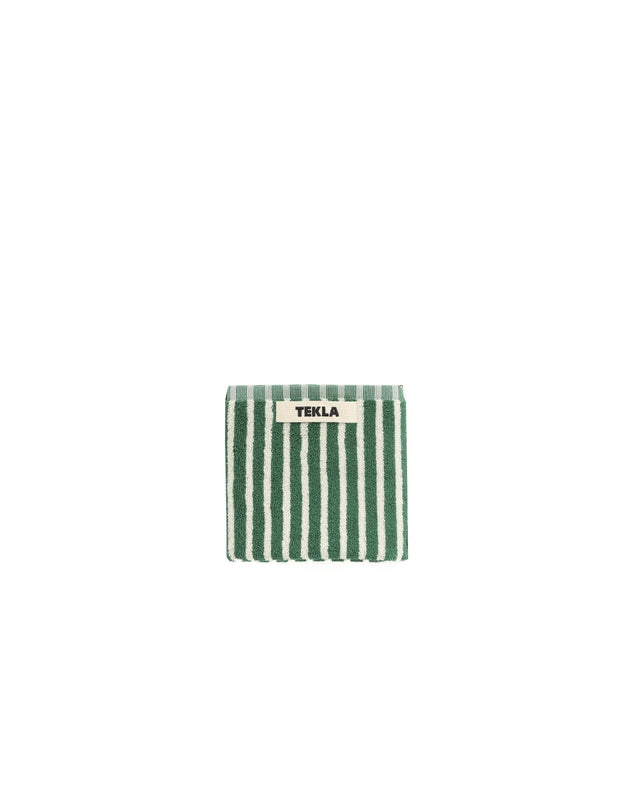 GUEST TOWEL - TEAL GREEN STRIPES TT-TEGRST30X50 -Teal Green Stripes TEKLA 