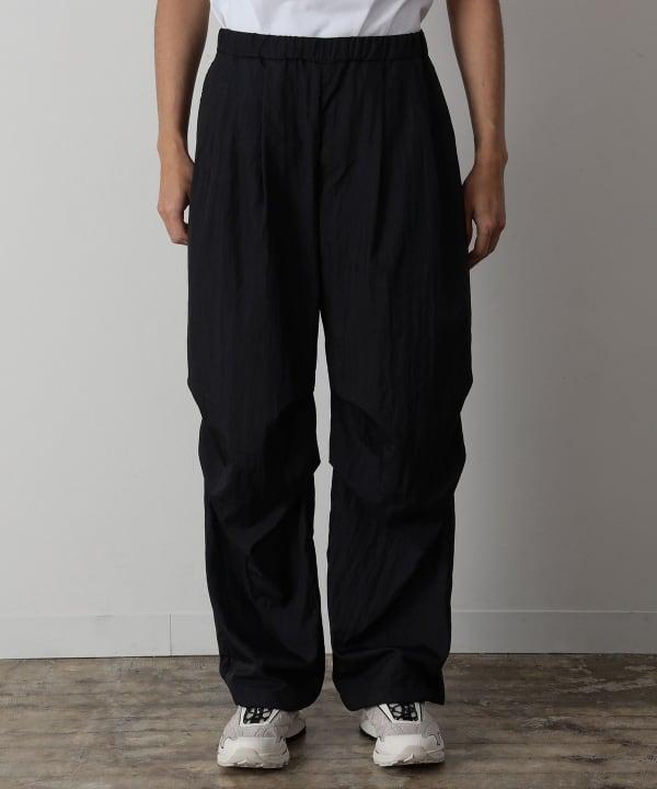 IG WASHER/NYLON PANTS - BLACK 2322-0009-262 19 BEAMS 