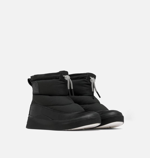 OUT N ABOUT IV PUFFY INSULATED WATERPROOF BOOTS - BLACK/CHALK 2088111 Black, Chalk SOREL 