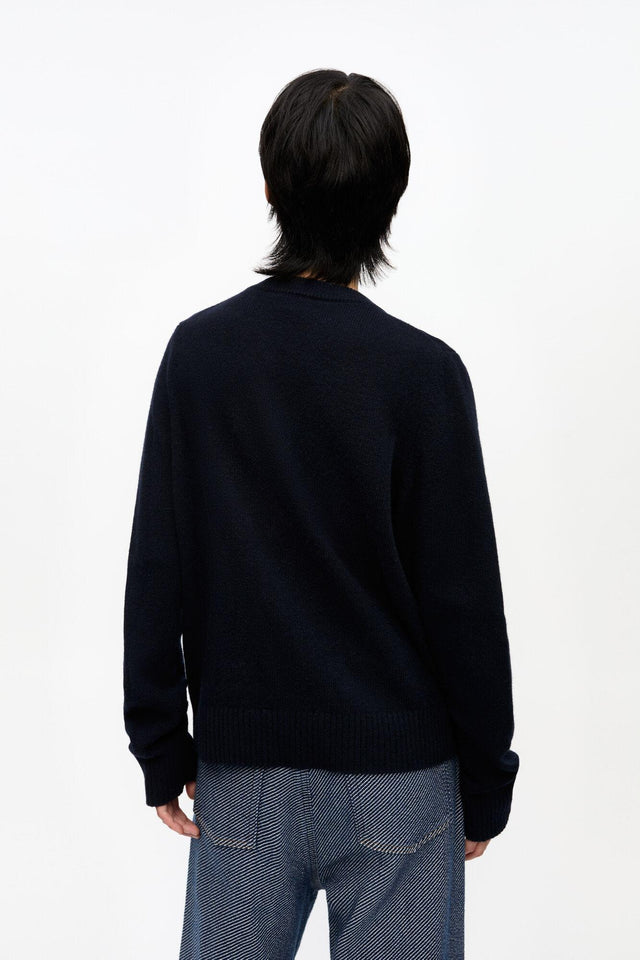 GRAPHIC BASEBALL CREWNECK - SKY CAPTAIN