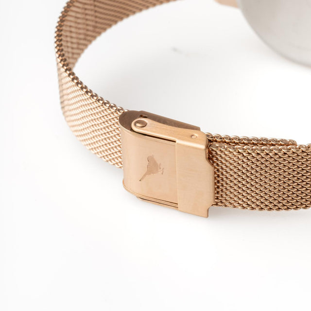 WONDERLAND WATCH - ROSE GOLD OB16WD95 -ROSE GOLD MESH OLIVIA BURTON 