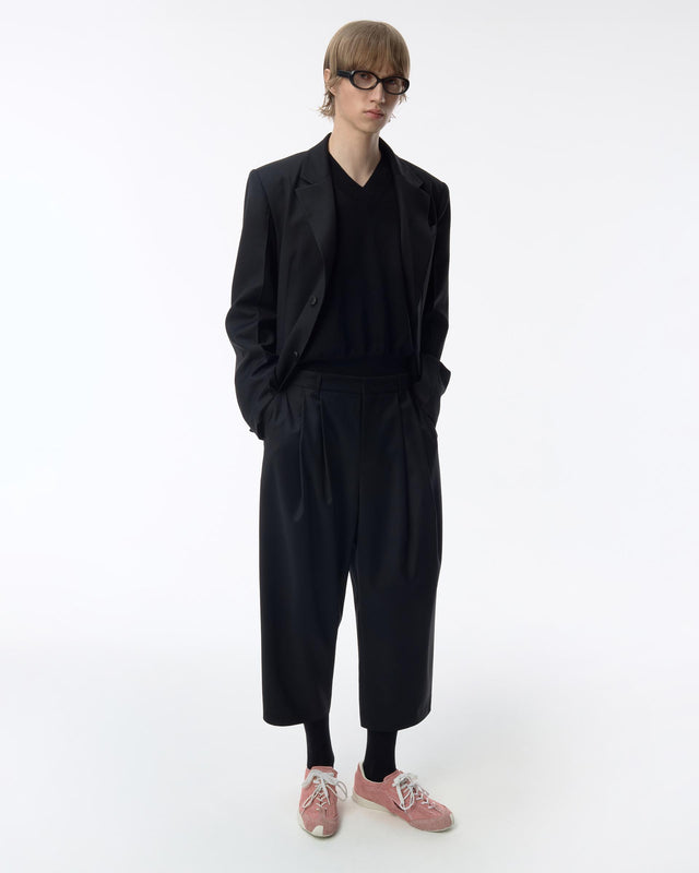 SIG BK TAG SLACKS 01 - NOIR BO42FYSA0101BK -NOIR ADERERROR 