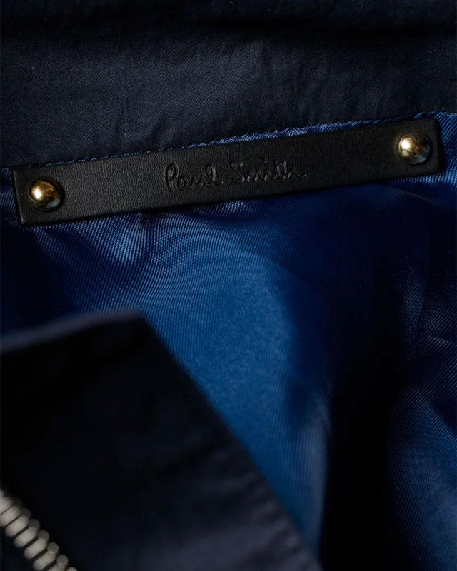 NYLON-BLEND WATER RESISTANT FIELD JACKET - NAVY M1R-405Z-P02581 -47 Navy PAUL SMITH 