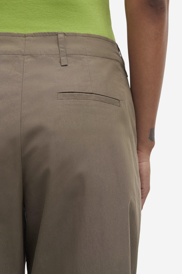 SACRESS TROUSERS - DARK GREIGE F25100030 -DARK GREIGE SAMSOE SAMSOE 