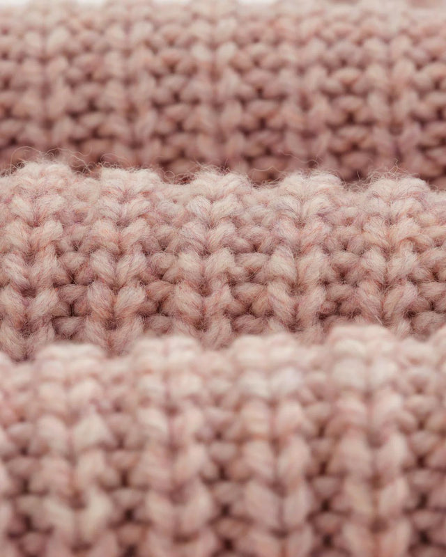 WILDE CREW THICK KNIT - PINK