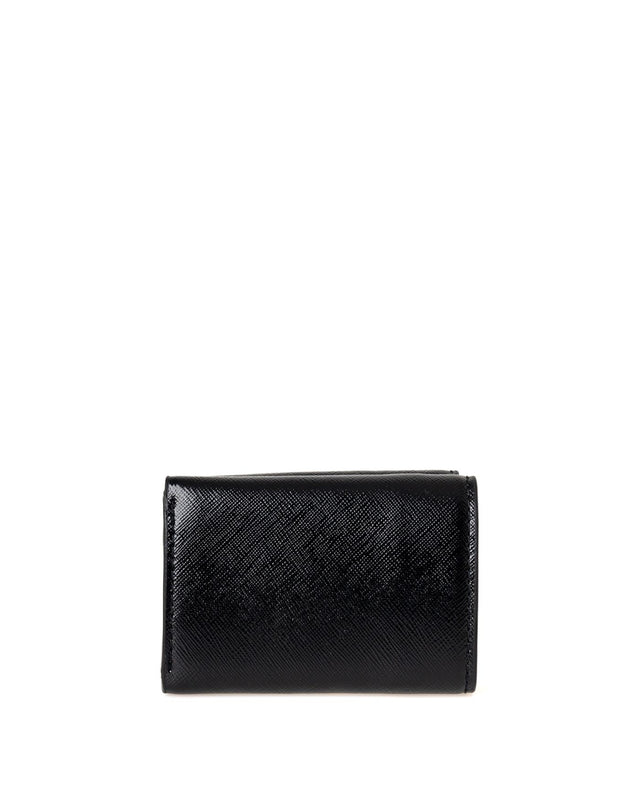 THE UTILITY SNAPSHOT DTM MINI TRIFOLD WALLET - BLACK 2F3SMP049S07 -001 BLACK MARC JACOBS 