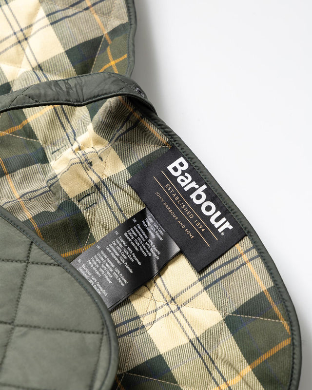QUILTED DOG COAT - OLIVE DCO0004GN91 -OLIVE BARBOUR 