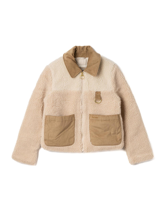 MALENA FLEECE - NATURAL/ ECRU LFL0080BE11 -NATURAL/ECRU BARBOUR 