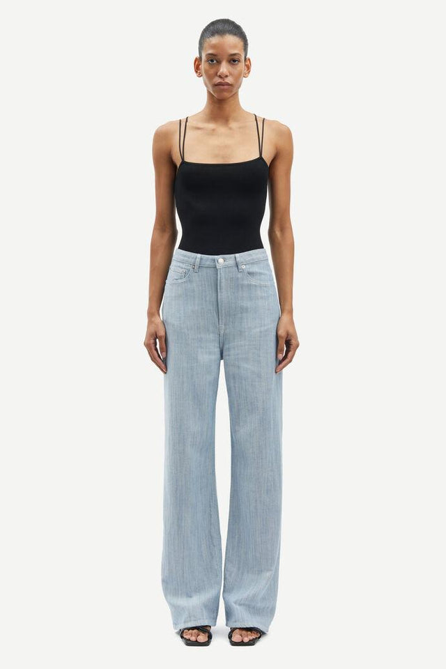 SHELLY JEANS - BREEZE BLUE F24200003 -BREEZE BLUE SAMSOE SAMSOE 
