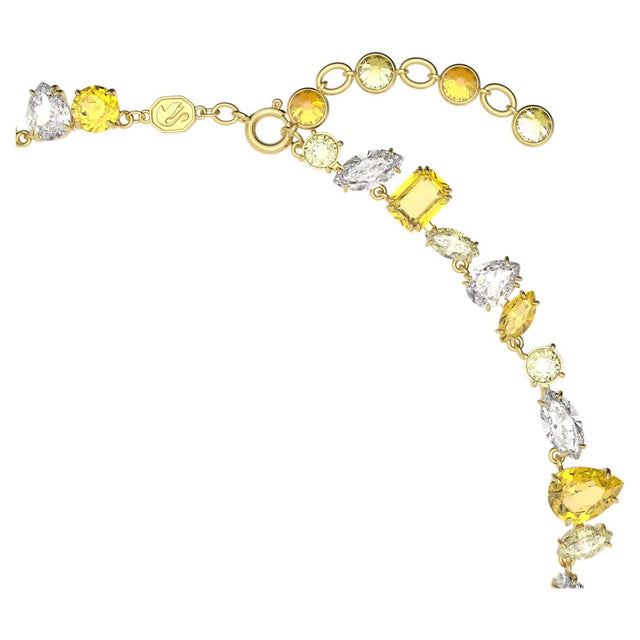 GEMA NECKLACE - YELLOW/GOLD-TONE PLATED 5652800 YEL/GOS SWAROVSKI 