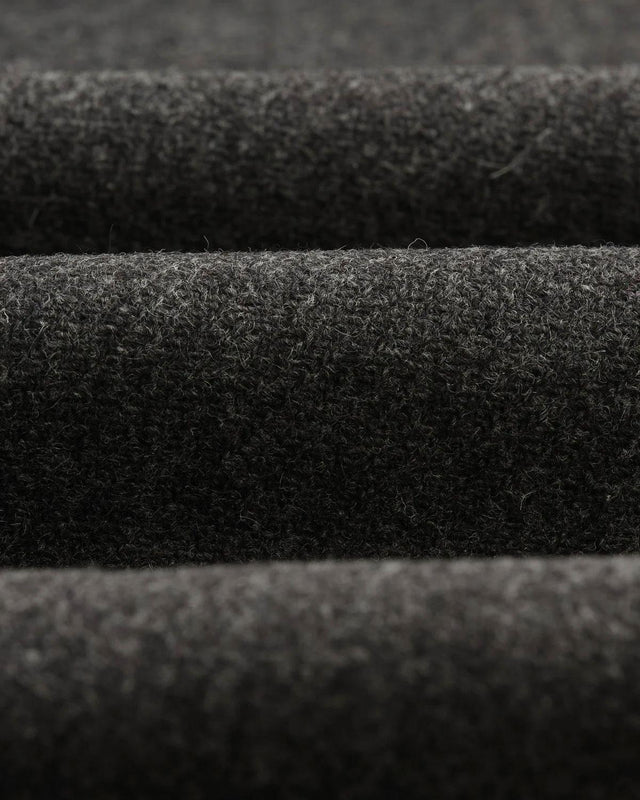 STAN TWILL WOOL CAR COAT - CHARCOAL AW24-OUT-STL-BJL-CHR -CHARCOAL WAX LONDON 