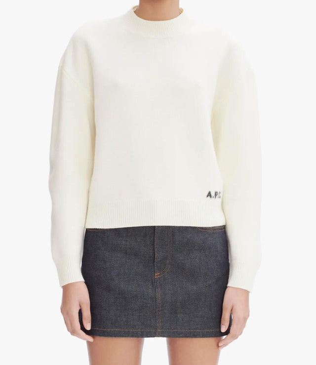 ESTHER JUMPER - ECRU WVBDK-F23373 ECRU A.P.C. 