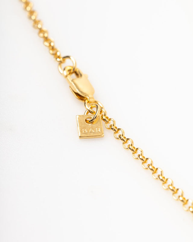 CASCADE NECKLACE - GOLD CAS-NE-69 -GOLD BAR JEWELLERY 