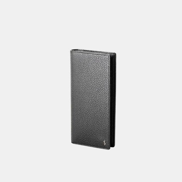 COAT WALLET IN CACHEMIRE LEATHER - BLACK SRCACMSL701609K001 BLACK SERAPIAN 