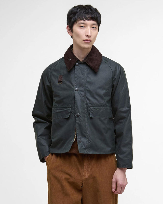 SPEY WAX JACKET - SAGE MWX1212SG51 -SAGE BARBOUR 